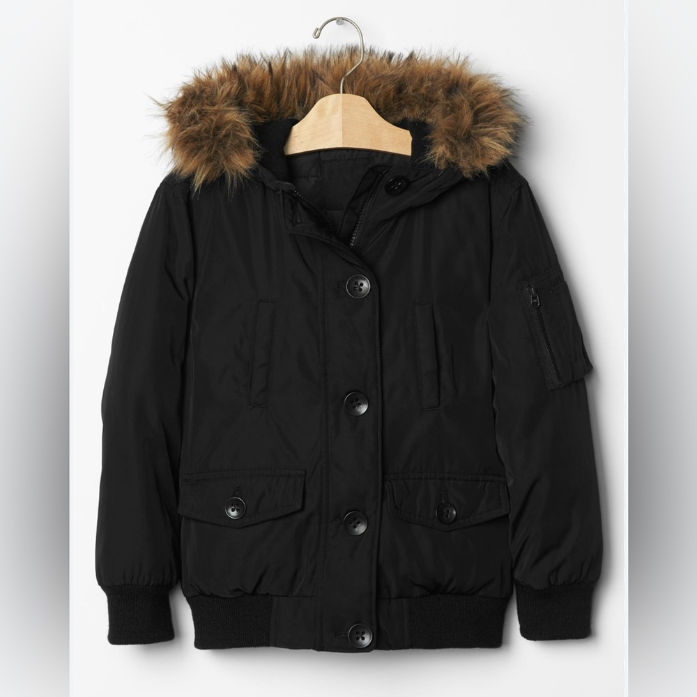 Gap warmest bomber puffer jacket